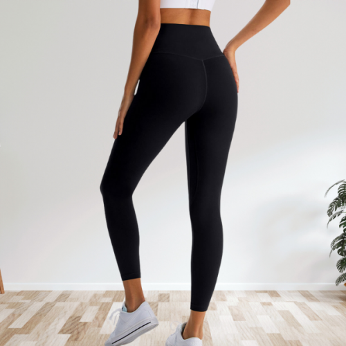 上店秒入手｜親膚柔軟觸感系列｜顯瘦磨毛瑜伽褲 ｜黑色